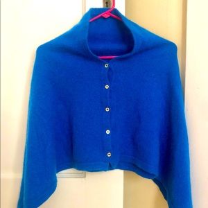 Lily Pulitzer cashmere cape